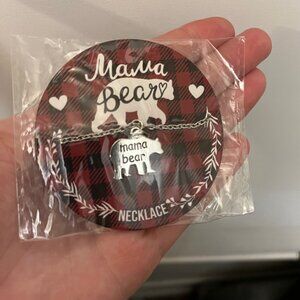 Mama Bear Necklace - Stainless Steel - MUST BE BUNDLED, MARKED DOWN
